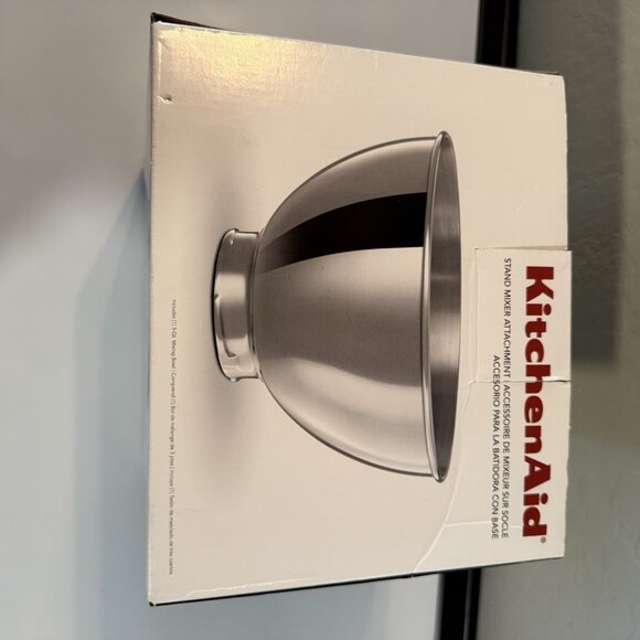 KitchenAid 3-Quart Mixing Bowl Stand Mixer Stainless Steel KB3SS - Picture 4 of 8